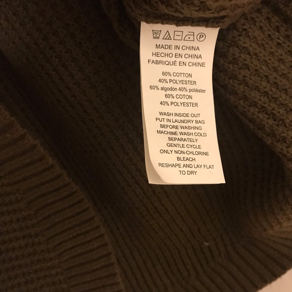 Michael Kors olive green sweater. size 1x - Picture 6 of 8